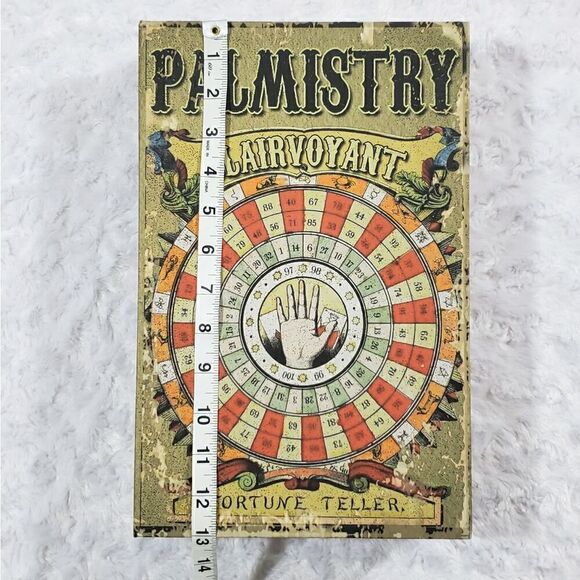 Palmistry Clairvoyant Fortune Teller Hidden Storage Box - Picture 7 of 9